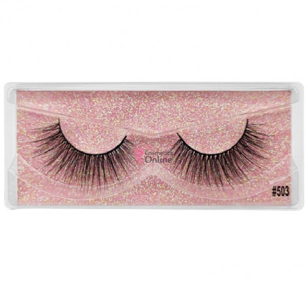 Gene false SHINDI Lashes Extension 3D tip banda, 1 pereche cod 503
